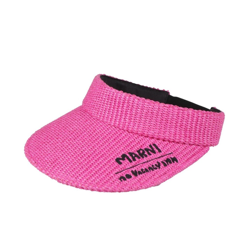 Pink Marni Visor Hat